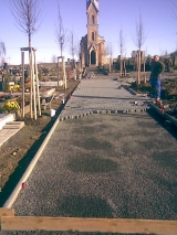 Revitalizace hřbitova, doplnění chodníků na hřbitově a další