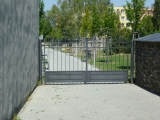 Renovace vstupní brány na hřbitov